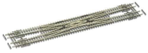 Peco: N Gauge: Electrofrog Turnout/Cross Code 55 Scissors Crossover Medium