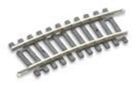 Peco: OO Gauge: Curved Code 100 No 1 Radius Half Curve