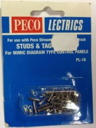 Peco: Lectrics: Studs and Tag Washers
