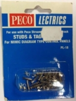 Peco: Lectrics: Studs and Tag Washers
