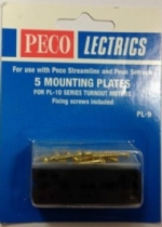 Peco: Lectrics: Mounting Plates