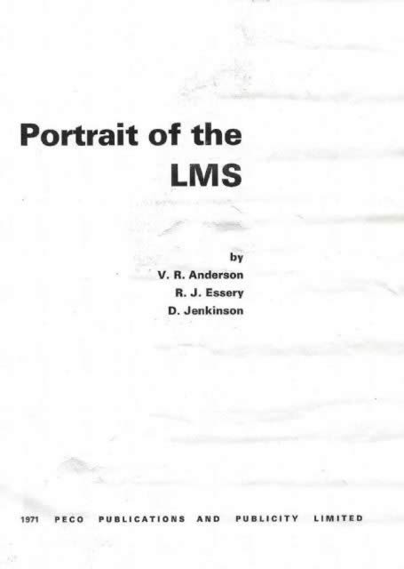 Portrait Of The LMS