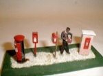 Springside: OO Gauge: Post Box Scene Kit