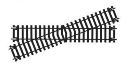 Hornby: OO Gauge: Diamond Crossing L/H