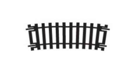 Hornby: OO Gauge: 1/2 Curve 2nd Radius
