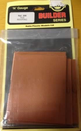 Ratio: N Gauge: Tile Roofing
