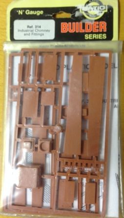 Ratio: N Gauge: Industrial Chimneys & Fittings