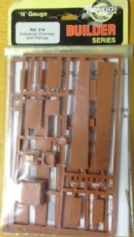 Ratio: N Gauge: Industrial Chimneys & Fittings