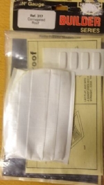 Ratio: N Gauge: Corrugated Roof