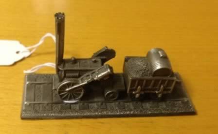 Royal Hampshire: Pewter Ornamental Model: Stephenson's Rocket Model