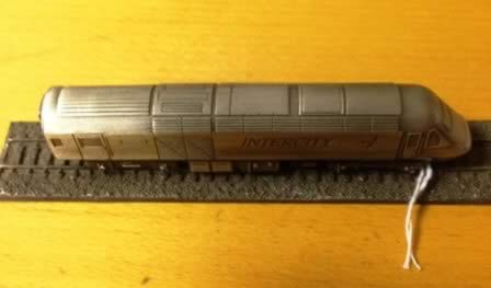 Royal Hampshire: Pewter Ornamental Model: Intercity 125 Model