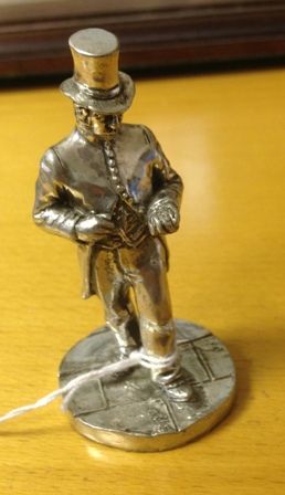 Royal Hampshire: Pewter Ornamental Model: Station Master Model