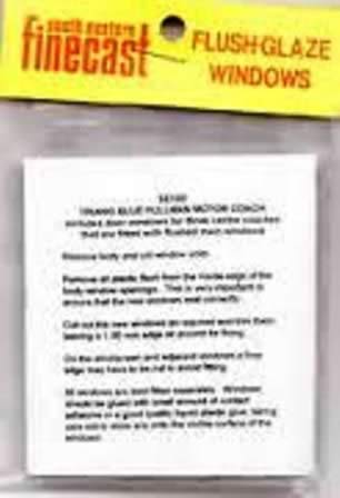 South Eastern Finecast: OO Gauge: Tri-ang Blue Pullman Motor Coach Windows