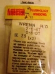 South Eastern Finecast: OO Gauge: Wrenn H/D 2-6-2T & 0-6-0T Windows