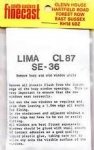 South Eastern Finecast: OO Gauge: Lima Class 87 Windows