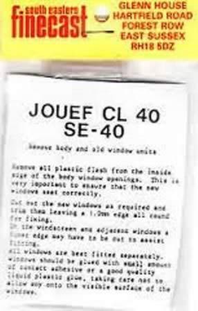 South Eastern Finecast: OO Gauge: Jouef Class 40 Windows