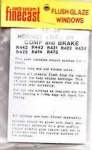 South Eastern Finecast: OO Gauge: Hornby LMS Composite & Brake Windows