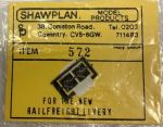 Shawplan: OO Gauge: 572 St Blazey (Lizard) Depot Plate