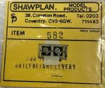 Shawplan: OO Gauge: 582 Buxton (Mill Stone) Depot Plate