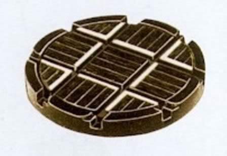 Peco: OO-9 Gauge: Code 80: Wagon Turntable scale Finely detailed plastic moulding