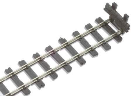 Peco: OO Gauge: Code 80: Buffer Stops, Narrow Gauge Sleeper-built with simulated wood grain