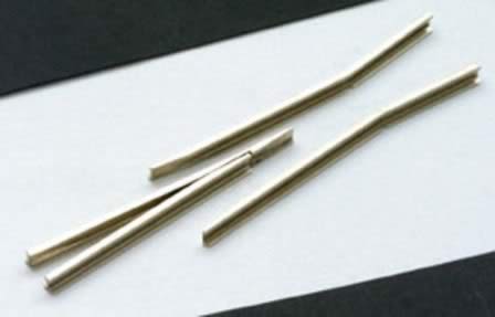 Peco: O Gauge: Turnout parts Frog rail set