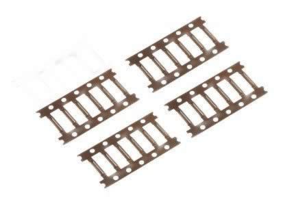 Peco: Rail Joiners, For Flat Bottom Rail (Code 143), Nickel Silver