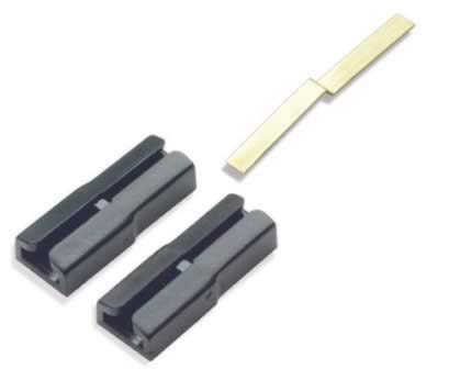 Peco: Code 250: Dual Joiners, Plastic, To Join PECO G-45 Rail to larger rail sections
