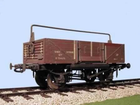 Slater's: O Gauge: BR Shock Absorbing Open Wagon