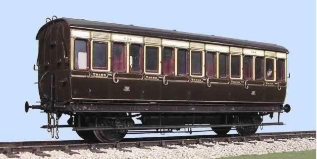 Slater's: O Gauge: GWR 4-Wheeled 3rd Class Carriage