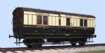 Slater's: O Gauge: GWR 4-Wheeled Brake Van