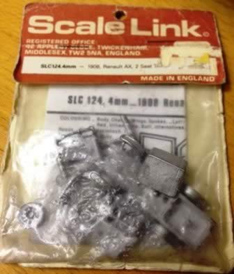 Scale Link: OO Gauge: 1908 Renault AX 2 Seat Tourer Kit