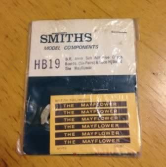 Smiths Model Components: OO Gauge: Self Adhesive Coach Boards & Loco H/board The Mayflower