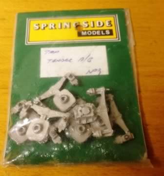 Springside: O Gauge: GWR Tender Axle Gaurds