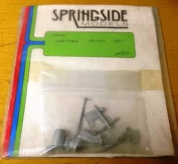 Springside: O Gauge: GWR Water Scoop Set