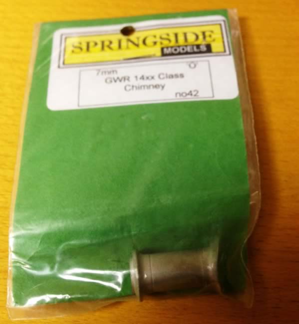 Springside: O Gauge: GWR 850, 1076, 517, 1393, 2021, 54xx, 14xx Chimney