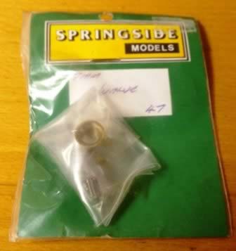 Springside: O Gauge: GWR Top Feed & Safty Valve (Short Pattern)