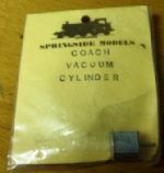 Springside: O Gauge: Coach Vacuum Cylinder - Large GWR Type