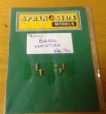 Springside: O Gauge: Brass Whistles (Large & Small Types)