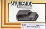 Springside: OO Gauge: Mini Traveller Car Kit