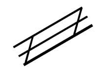 Plastruct: N Scale: SRS-2 Styrene Stair Rail