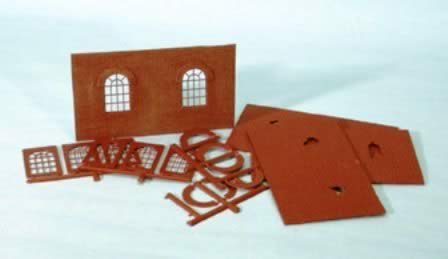 Wills: OO Gauge: Round-top Windows Kit