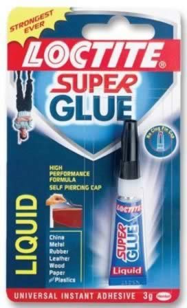 Loctite Super Glue 3g Liquid With No Clog Pin Cap