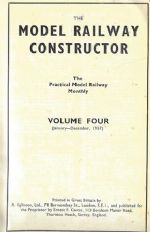 The Model Railway Constructor - Volume Four (January - December 1937)