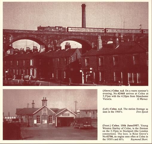 Scenes From The Past: 23 - The Railways Of Colne Lancashire