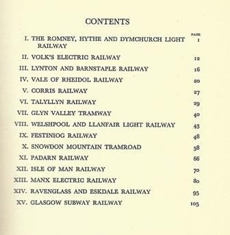 British Narrow Gauge Railways