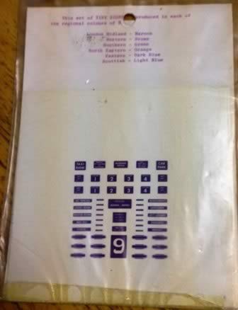 Tiny Signs: N Gauge: British Railways Station Signs 