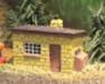 Tencommandments: OO Gauge: Stone Lineside Hut