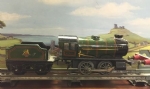 Hornby: O Gauge: Tinplate: Type 20 0-4-0 Clockwork Locomotive '60985' With Tender