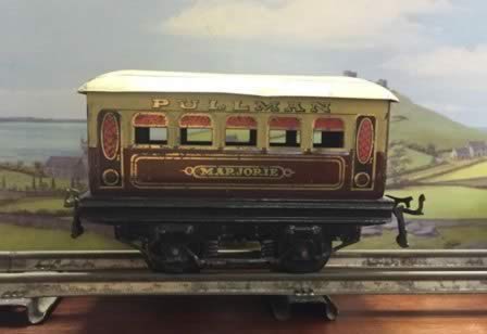 Hornby: O Gauge: Tinplate: Pullman Coach 'Marjorie'